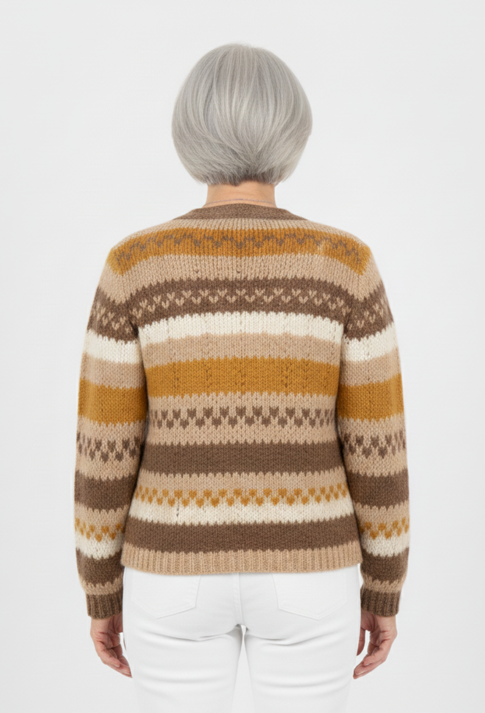 Ida | Klassisk Strikket Cardigan – Varm, Naturlig & Tidløs