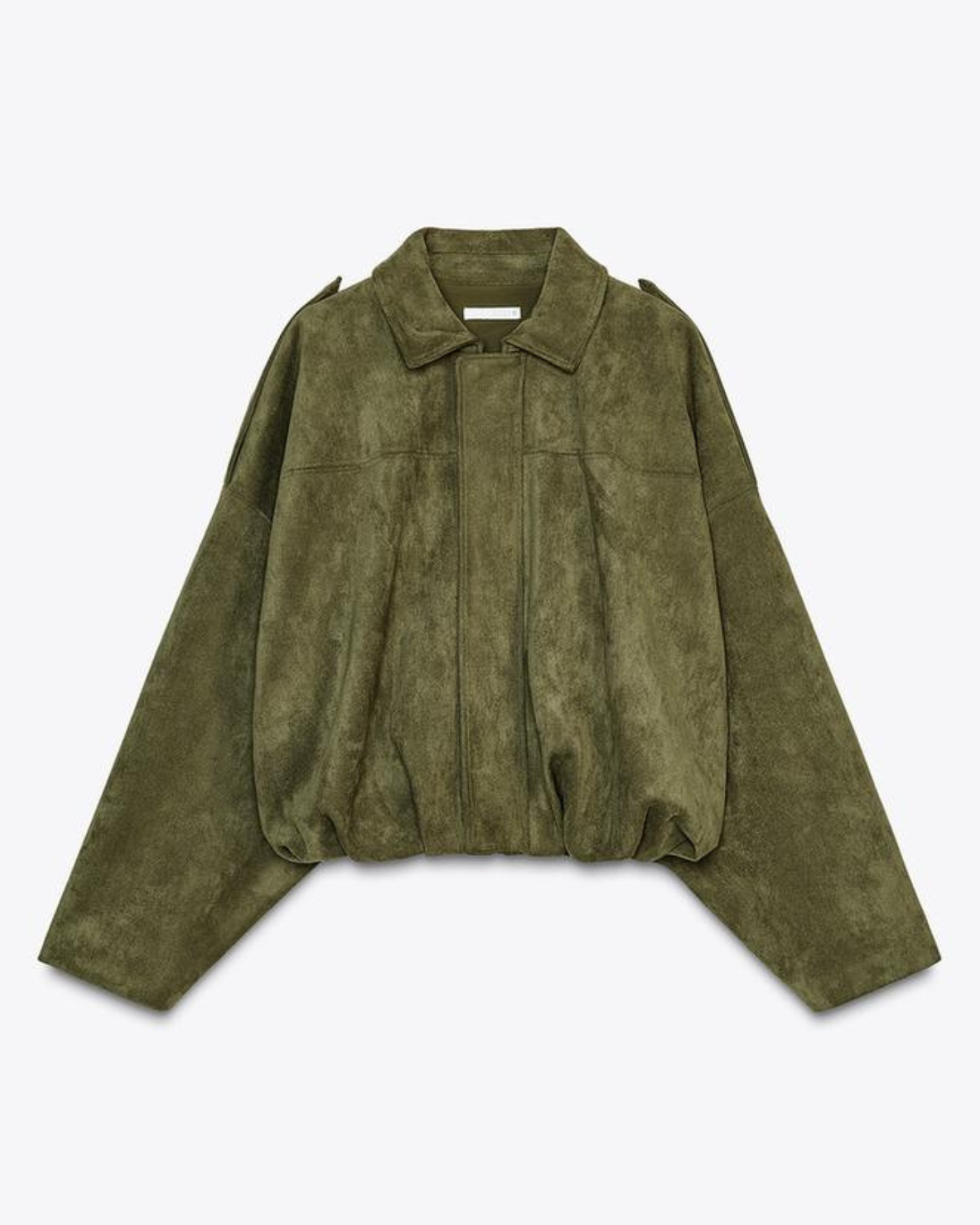 Quintine™ – Luksuriøs Semsket Bomberjakke for en Tidløs Stil