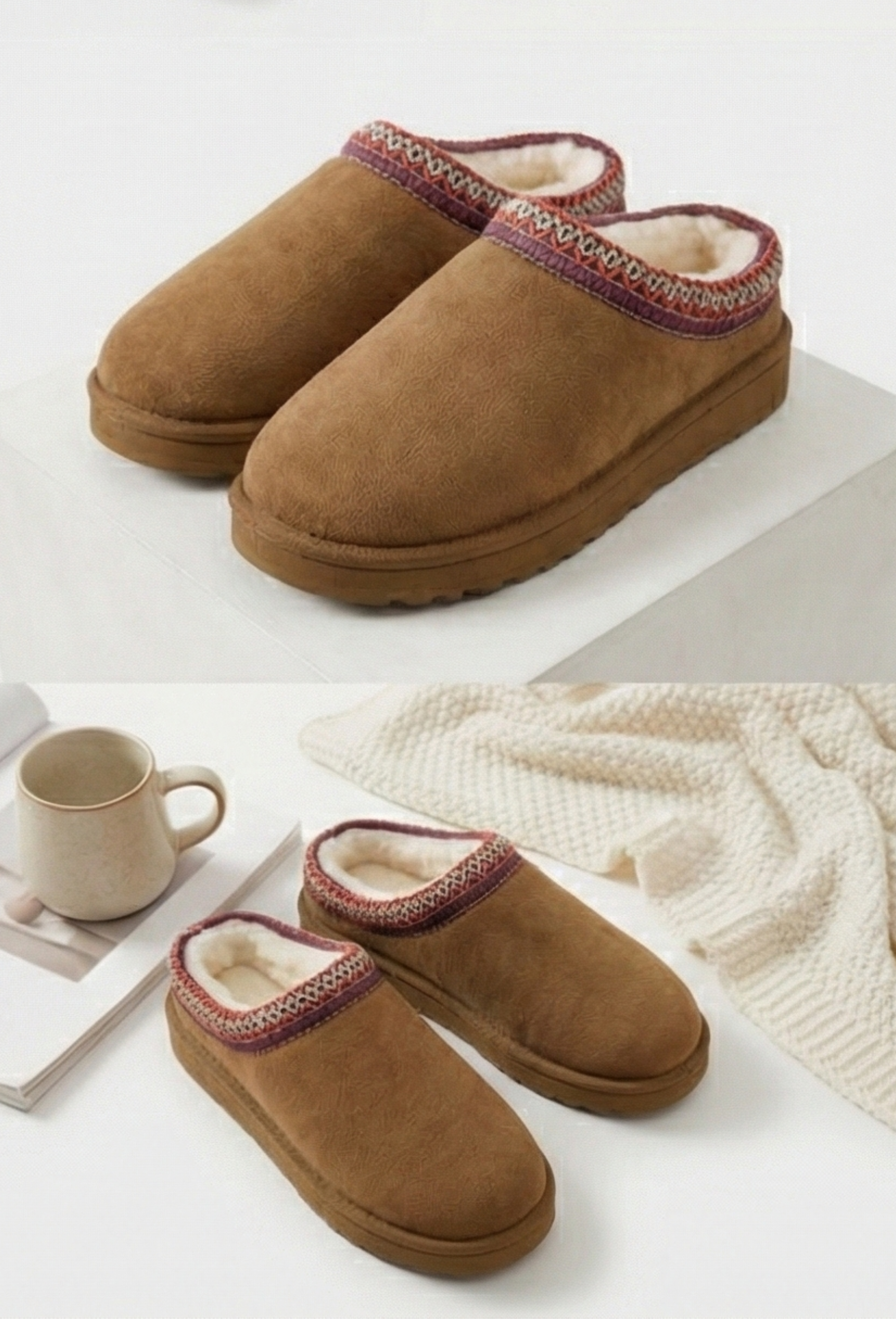 Liva | Hyggelige Vinterhjemmesko Til Damer – Blød Varme & Komfort