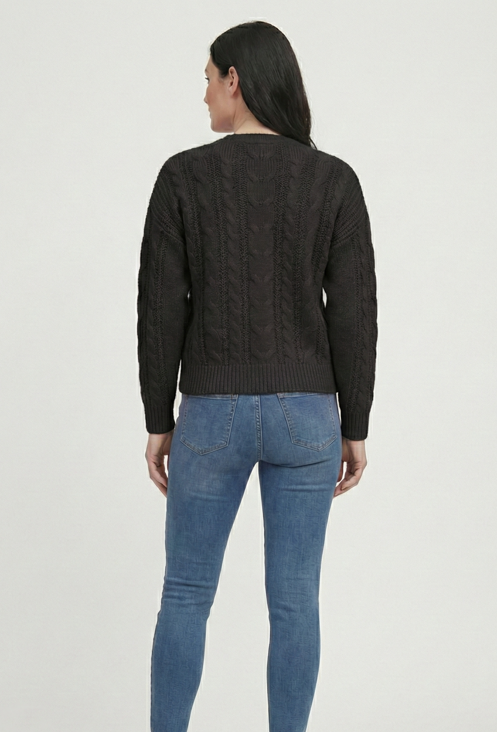 Ava | Klassisk Kabelstrik Trøje – Komfortabel & Tidløs