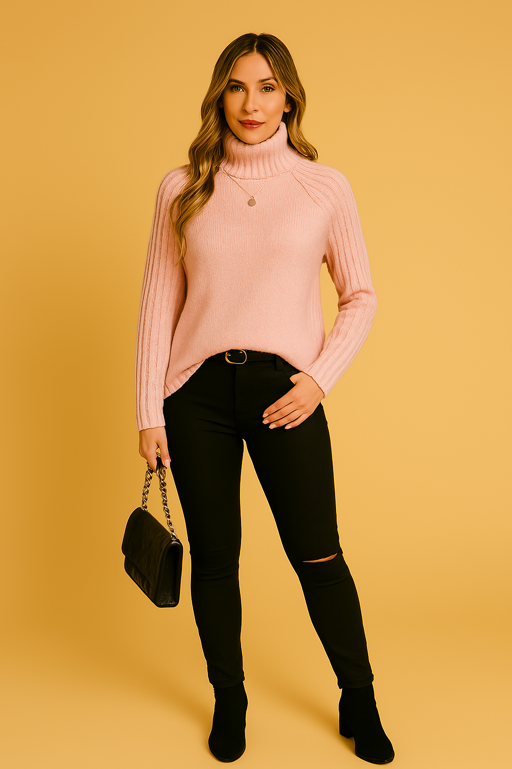 Hannah | Elegant Strikkegenser