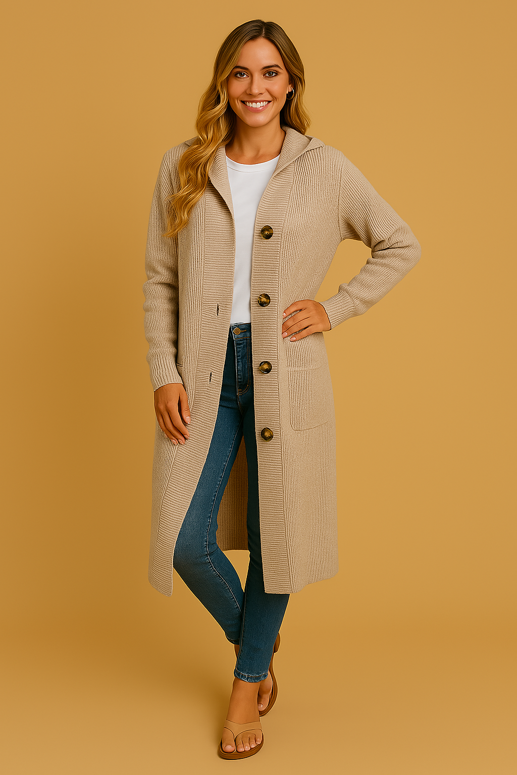 Femmy™ | Elegant langt damejakke