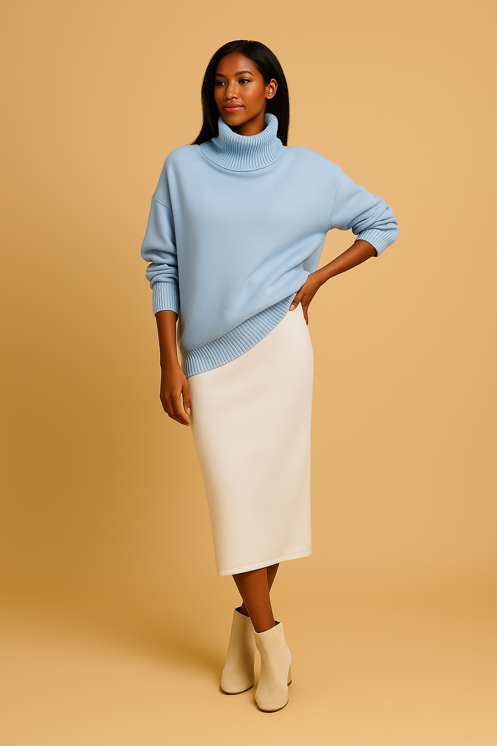 Katrielle | Høyhalset Genser