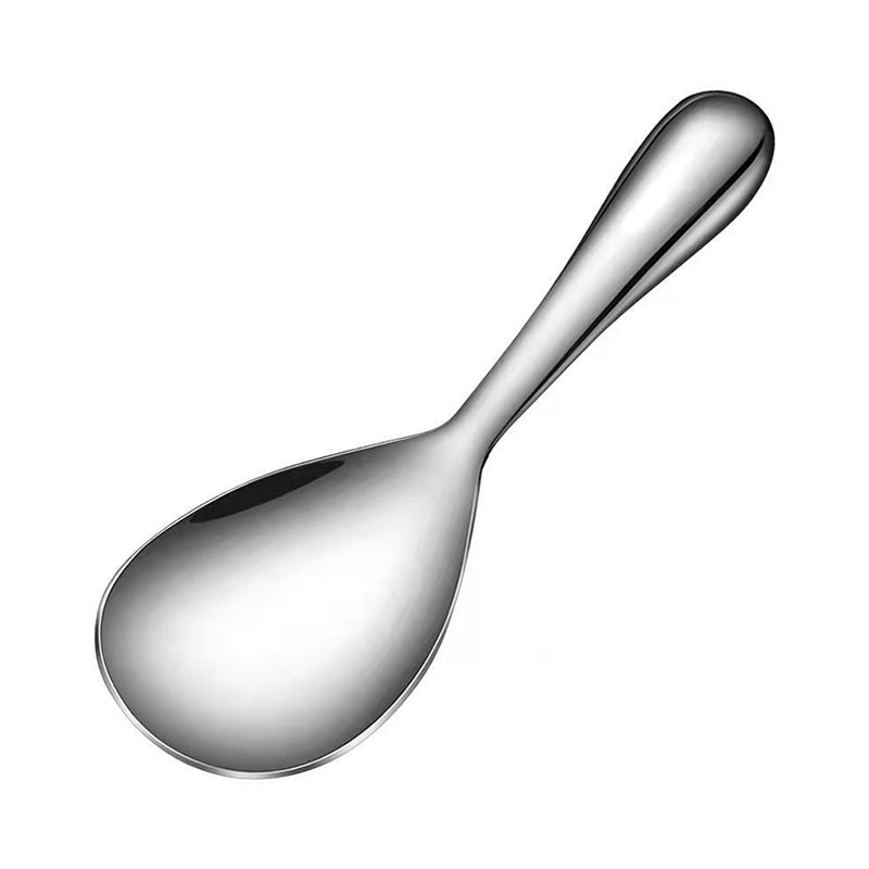 Rustfri Stål Non-Stick Ris Ske med Ergonomisk Håndtag