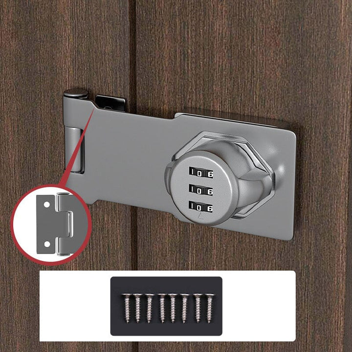 Nøglefri Password Lås i Rustfri Zinklegering