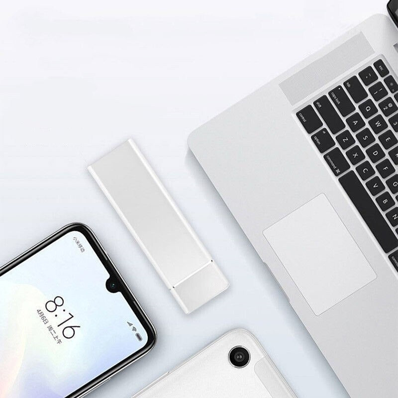 8TB Bærbar Ekstern SSD med USB 3.1