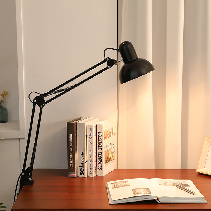 Minimalistisk Sammenklappelig Bordlampe med Klemme