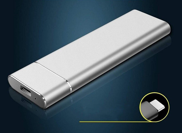 8TB Bærbar Ekstern SSD med USB 3.1
