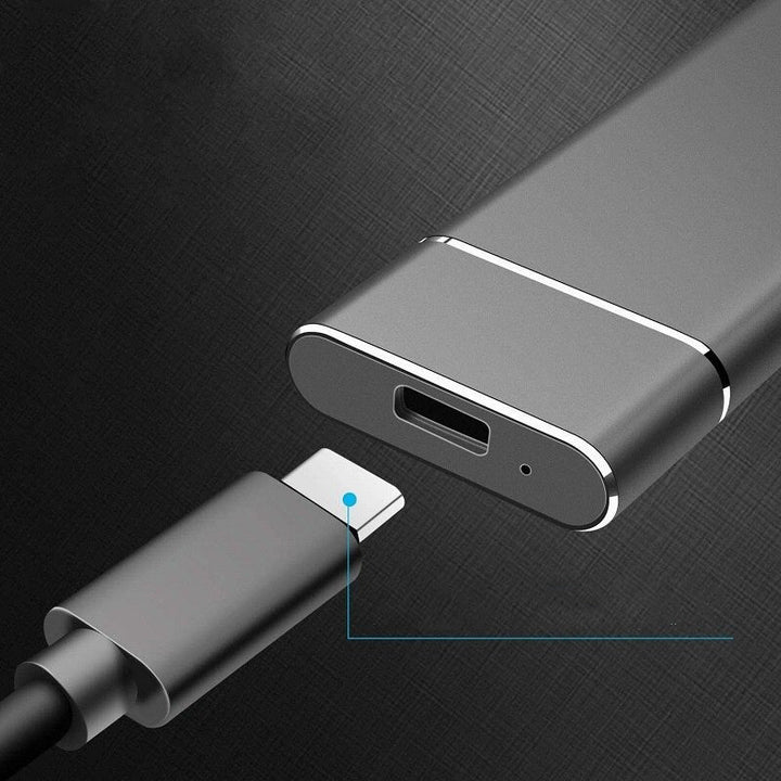 8TB Bærbar Ekstern SSD med USB 3.1