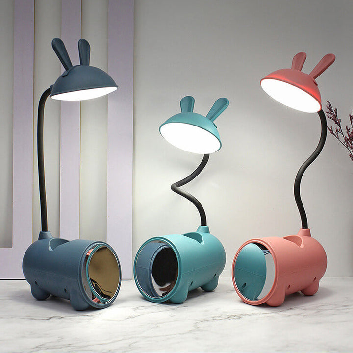 Cartoon Kanin LED Skrivebordslampe med Berøringskontrol