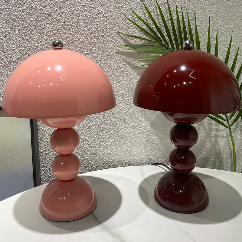 Grøn Keramisk Bordlampe med Stofskærm til Soveværelse og Kontor