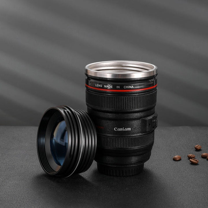 Kamera Linse Kaffe Kop - Isoleret Rejse Kop til Fotografer