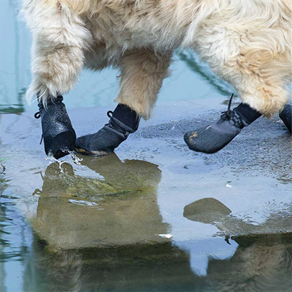 Åndbare Vandtætte Hunde Vandrestøvler med Skridsikker Sål