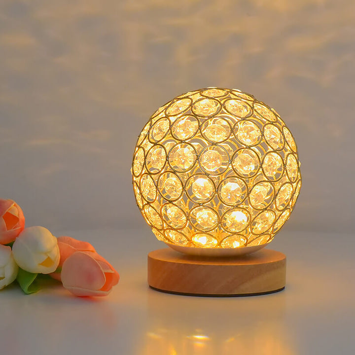 Moderne Genopladelig LED Bordlampe med Touch Kontrol