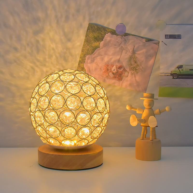 Moderne Genopladelig LED Bordlampe med Touch Kontrol