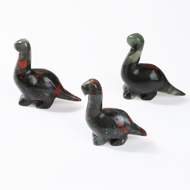 Naturlig Krystal Dinosaur Figurine 2,5 Tommer