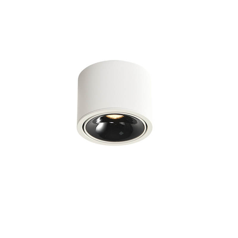 Justerbar Minimalistisk LED Loftlampe i Sort eller Hvid