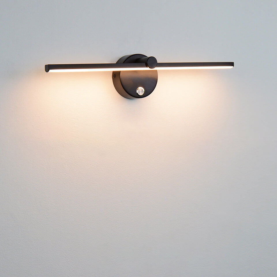 Moderne Aluminium Væglampe med Integreret LED - Sort, Hvid, Guld