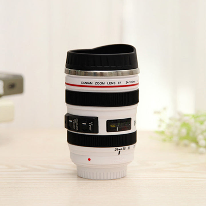 Kamera Linse Kaffe Kop - Isoleret Rejse Kop til Fotografer