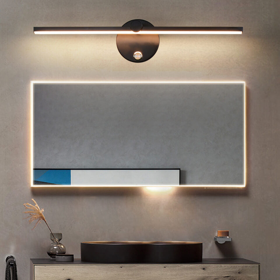 Moderne Aluminium Væglampe med Integreret LED - Sort, Hvid, Guld