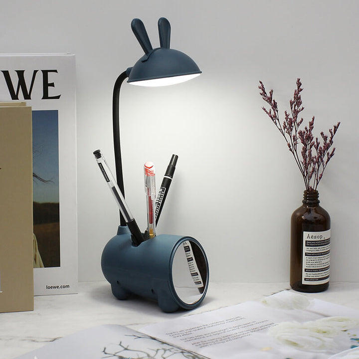 Cartoon Kanin LED Skrivebordslampe med Berøringskontrol