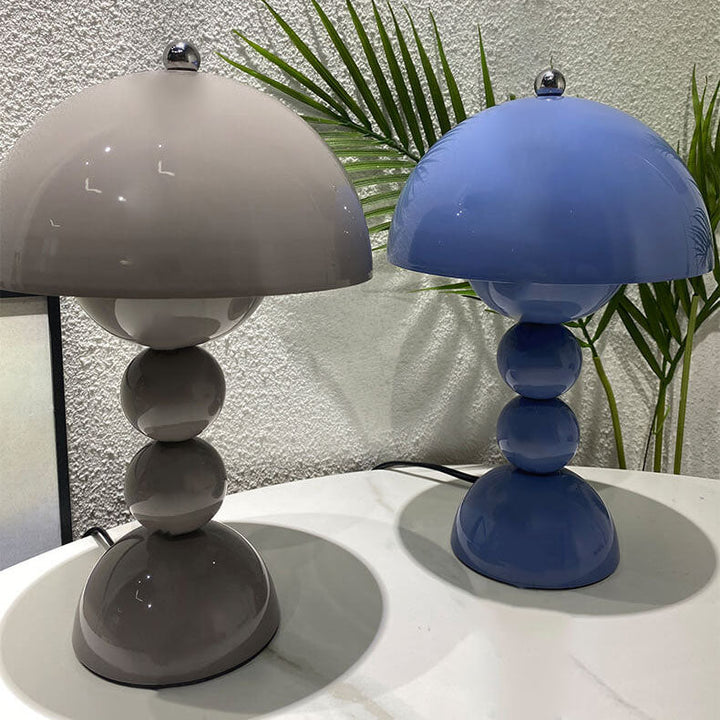 Grøn Keramisk Bordlampe med Stofskærm til Soveværelse og Kontor