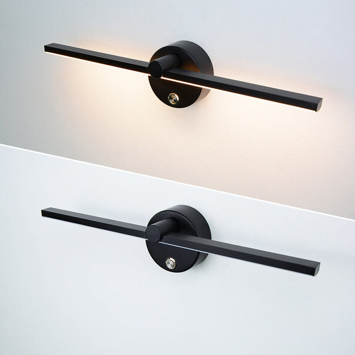 Moderne Aluminium Væglampe med Integreret LED - Sort, Hvid, Guld