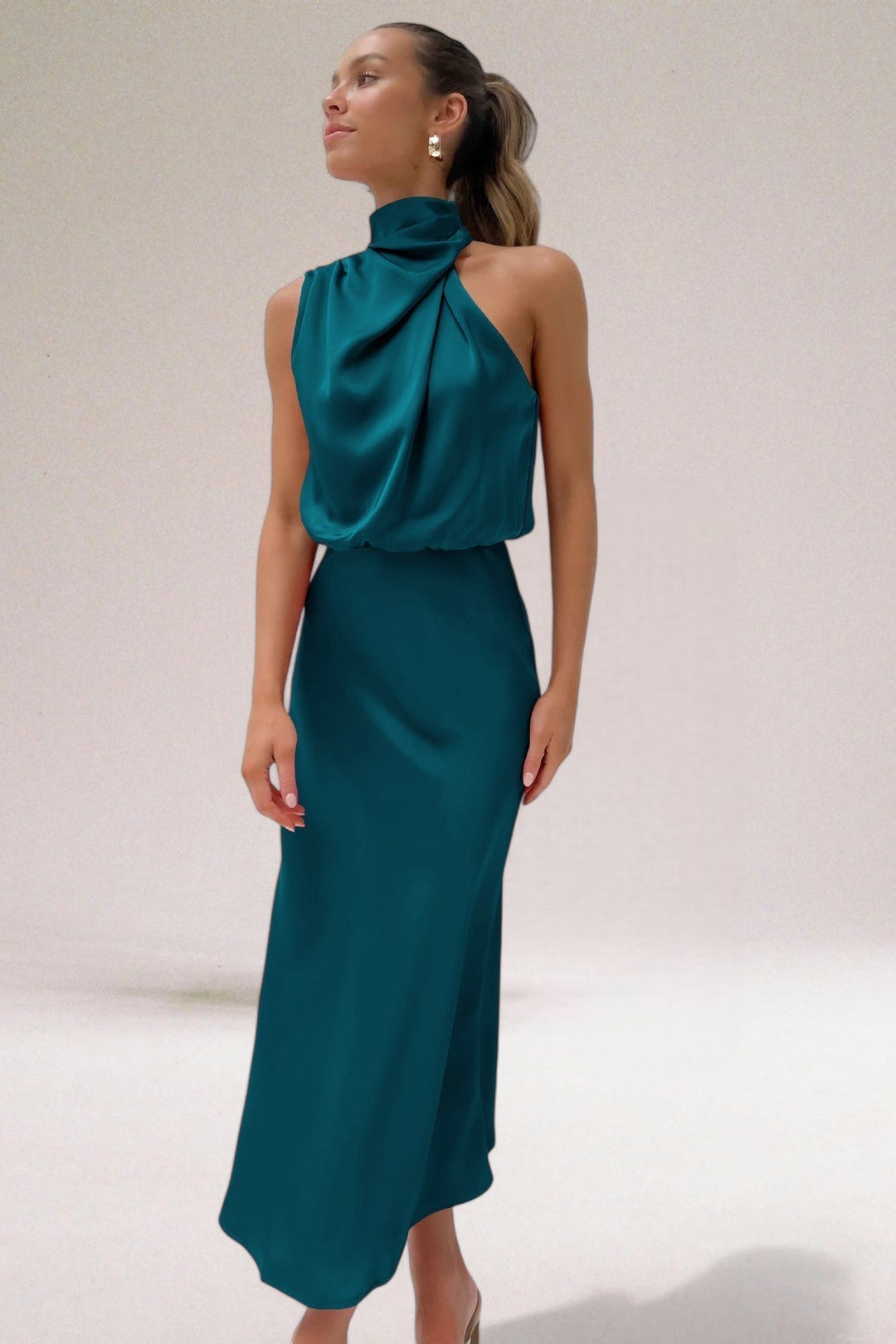 Giselle™ | Elegant Halterneck Kjole