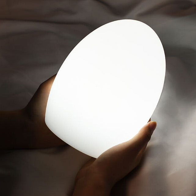 RGB Ægformet LED Bordlampe med USB og Batteri