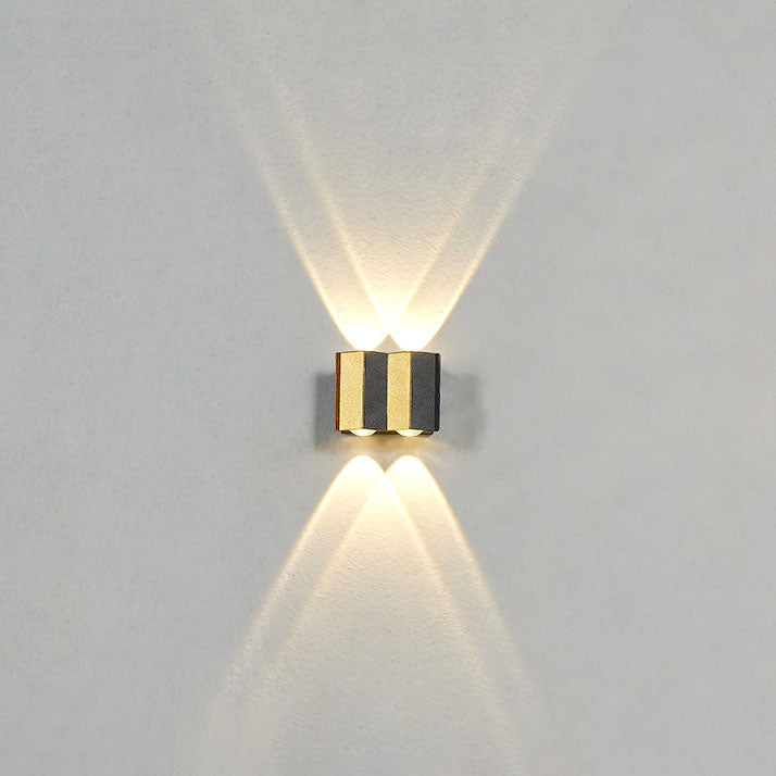 Moderne Udendørs LED Væglampe i Aluminium