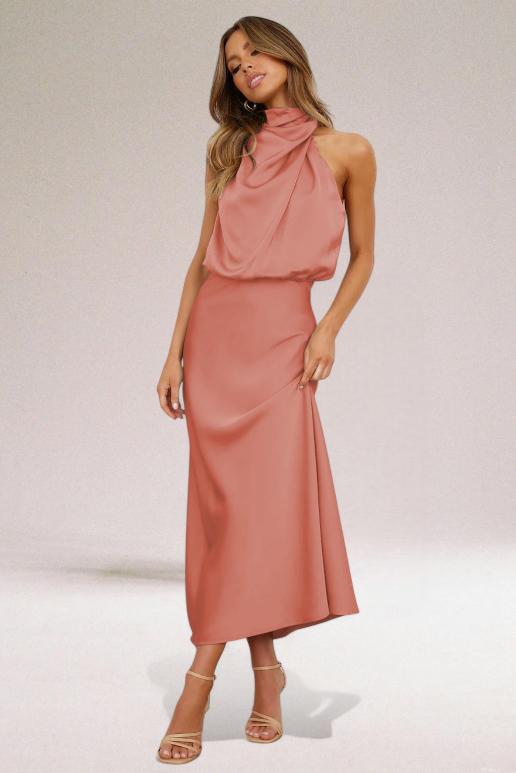 Giselle™ | Elegant Halterneck Kjole
