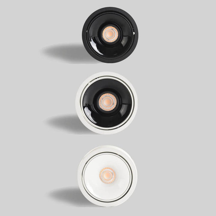 Justerbar Minimalistisk LED Loftlampe i Sort eller Hvid