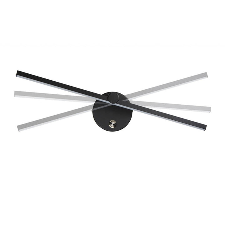 Moderne Aluminium Væglampe med Integreret LED - Sort, Hvid, Guld