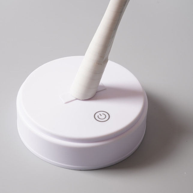 Rød LED Ahornblad Bordlampe med USB Opladning