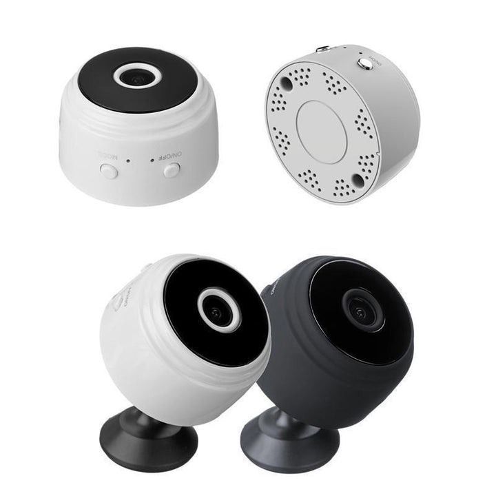 1080p WiFi Mini Sikkerhedskamera med Nattesyn og Magnetisk Base