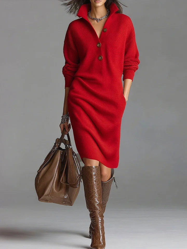 Fatima™ | Stylish Sweater Dress