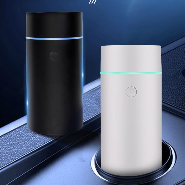 Kompakt USB Aroma Diffuser med Farveskiftende LED Lys