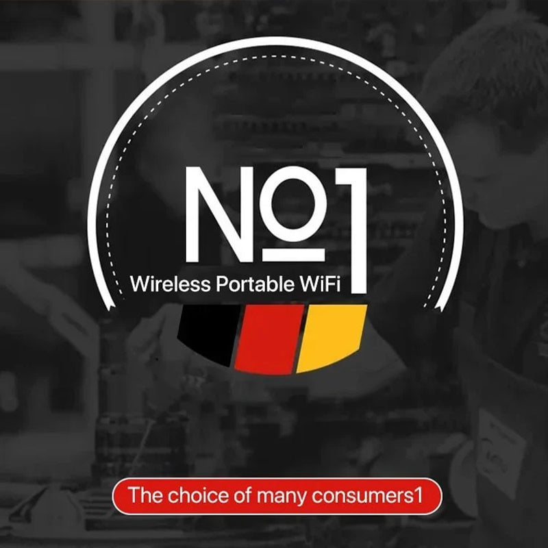 Bærbar 4G WiFi Hotspot med Hurtig Internetadgang