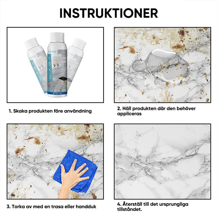 Nano Krystal Belægning til Granit og Marmor