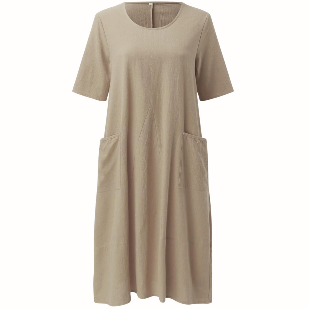 Evelyn™ | Afslappet Fit Kjole