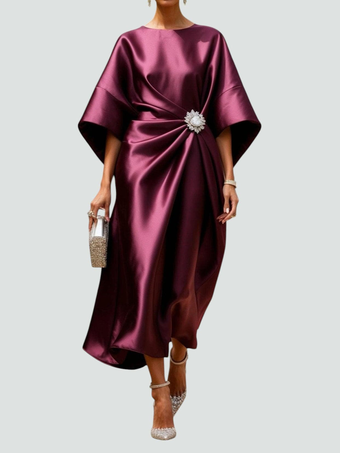 Heather™ | Elegant Lang Kjole