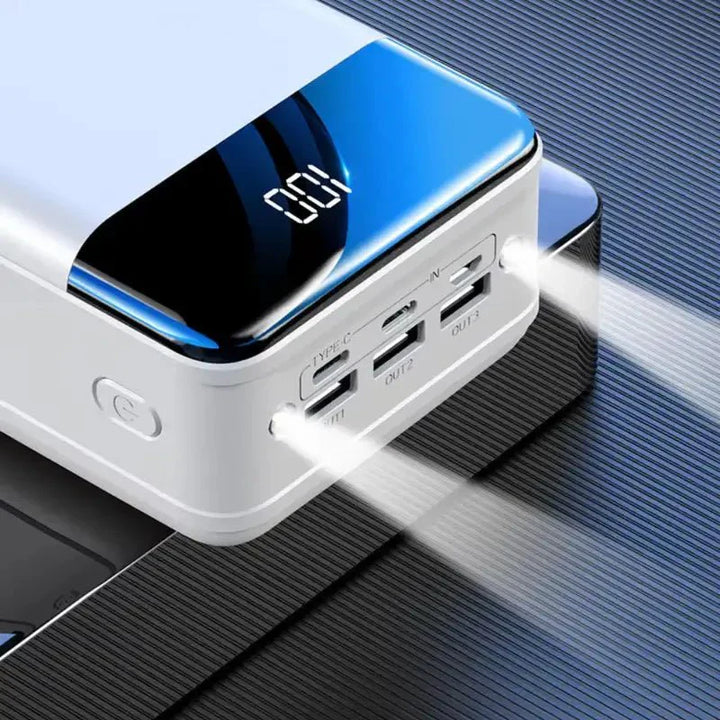 50.000mAh Bærbar Power Bank med Hurtig Opladning
