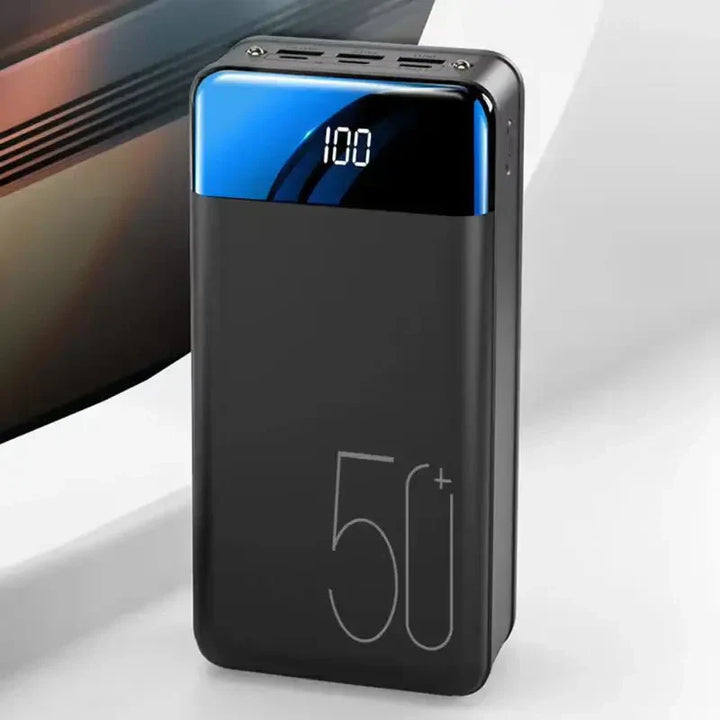 50.000mAh Bærbar Power Bank med Hurtig Opladning