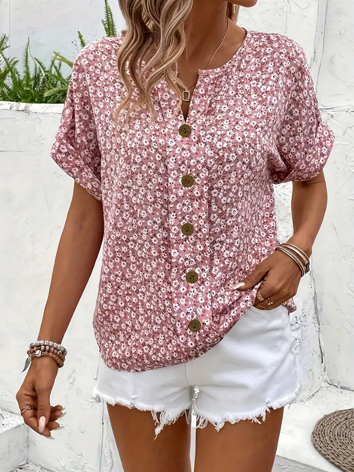 Verna™ | Stilfuld Blomster Bluse