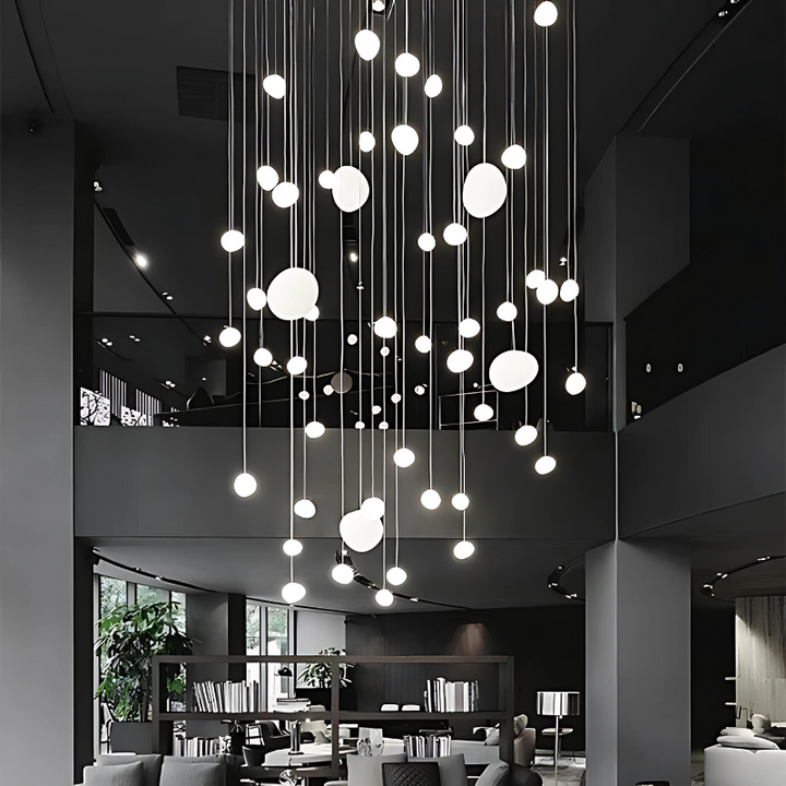 Glas Pebble Pendel Lys med Moderne Design