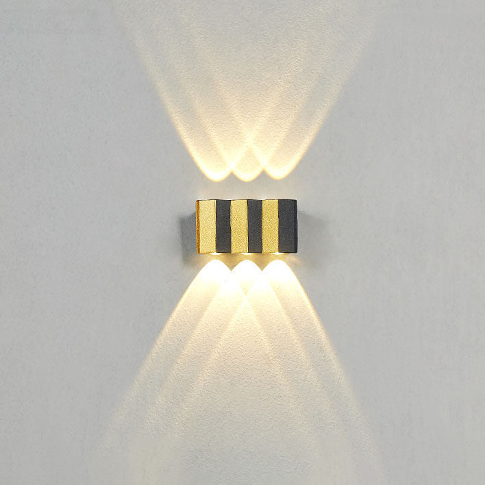 Moderne Udendørs LED Væglampe i Aluminium