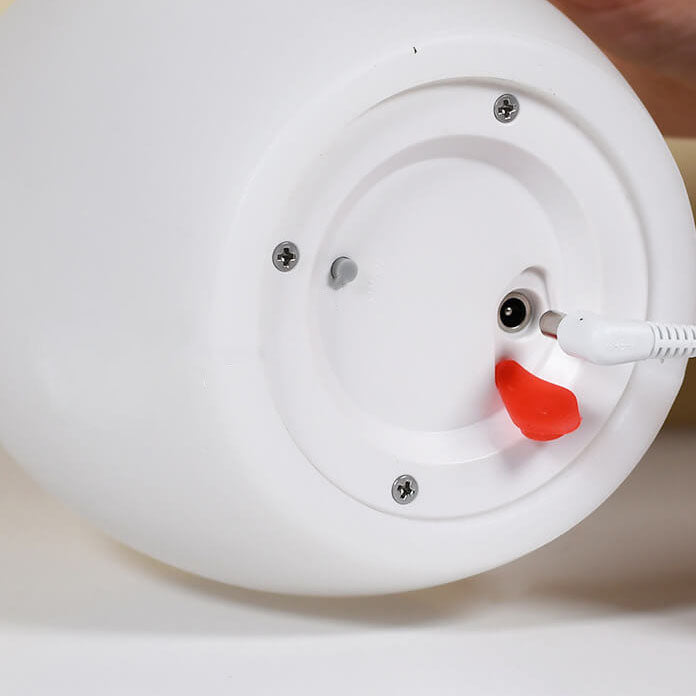 RGB Ægformet LED Bordlampe med USB og Batteri