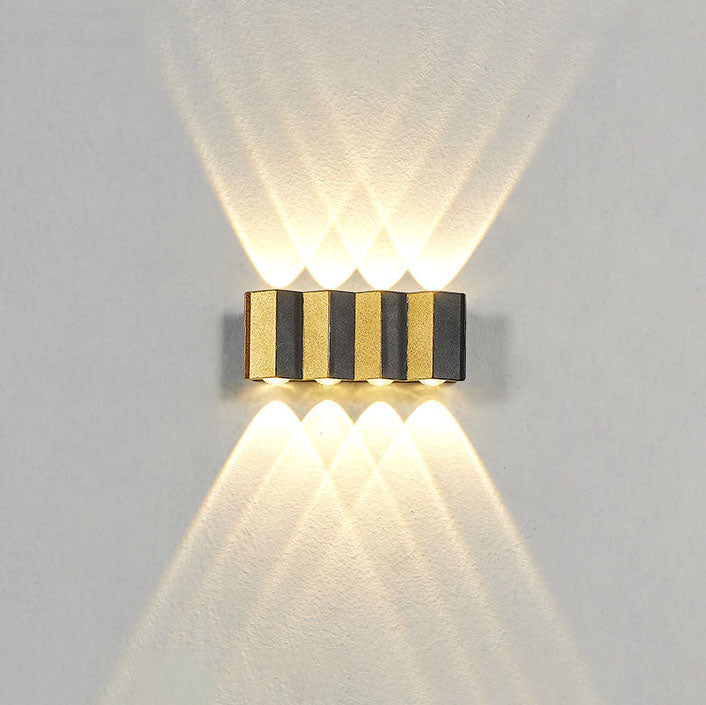 Moderne Udendørs LED Væglampe i Aluminium