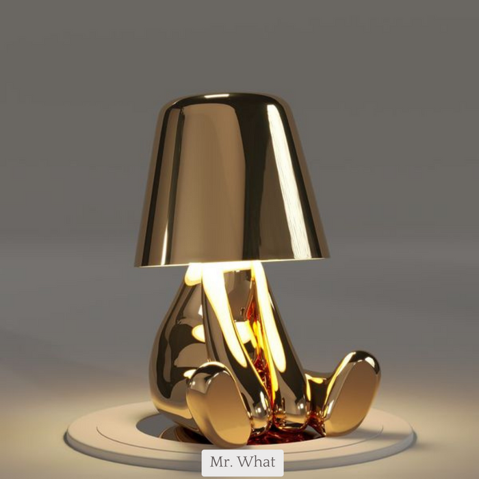 Genopladelig LED Bordlampe med Dæmpbart Varmt Lys