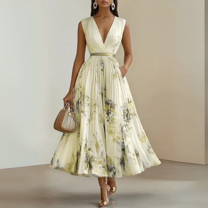 Maureen™ | Let og flowy sommer maxi kjole